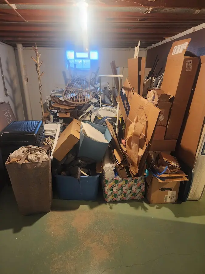 Roll-off dumpster container at job site for Construction Dumpster Rental in Salida